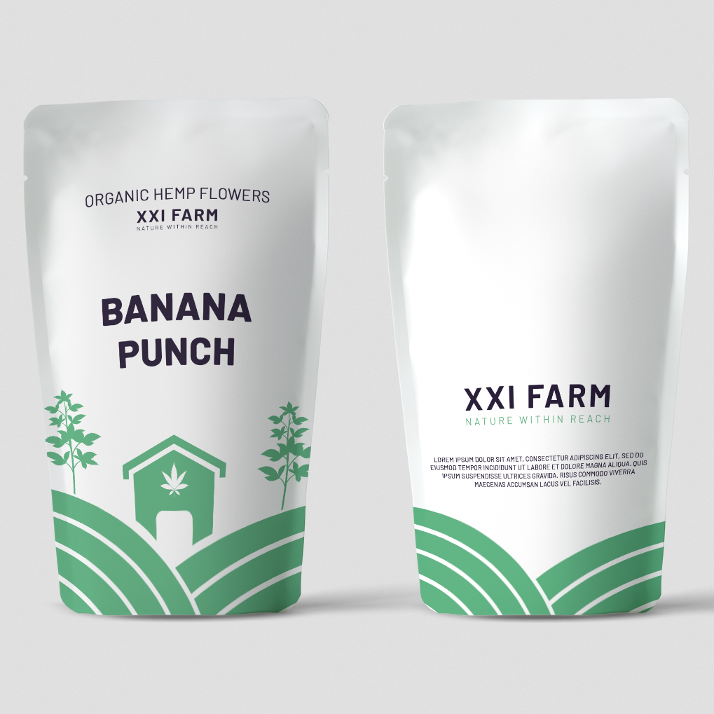 Flor de Cânhamo XX1 Farm Banana Punch 7g