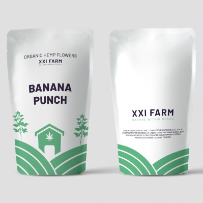 Flor de Cânhamo XX1 Farm Banana Punch 7g